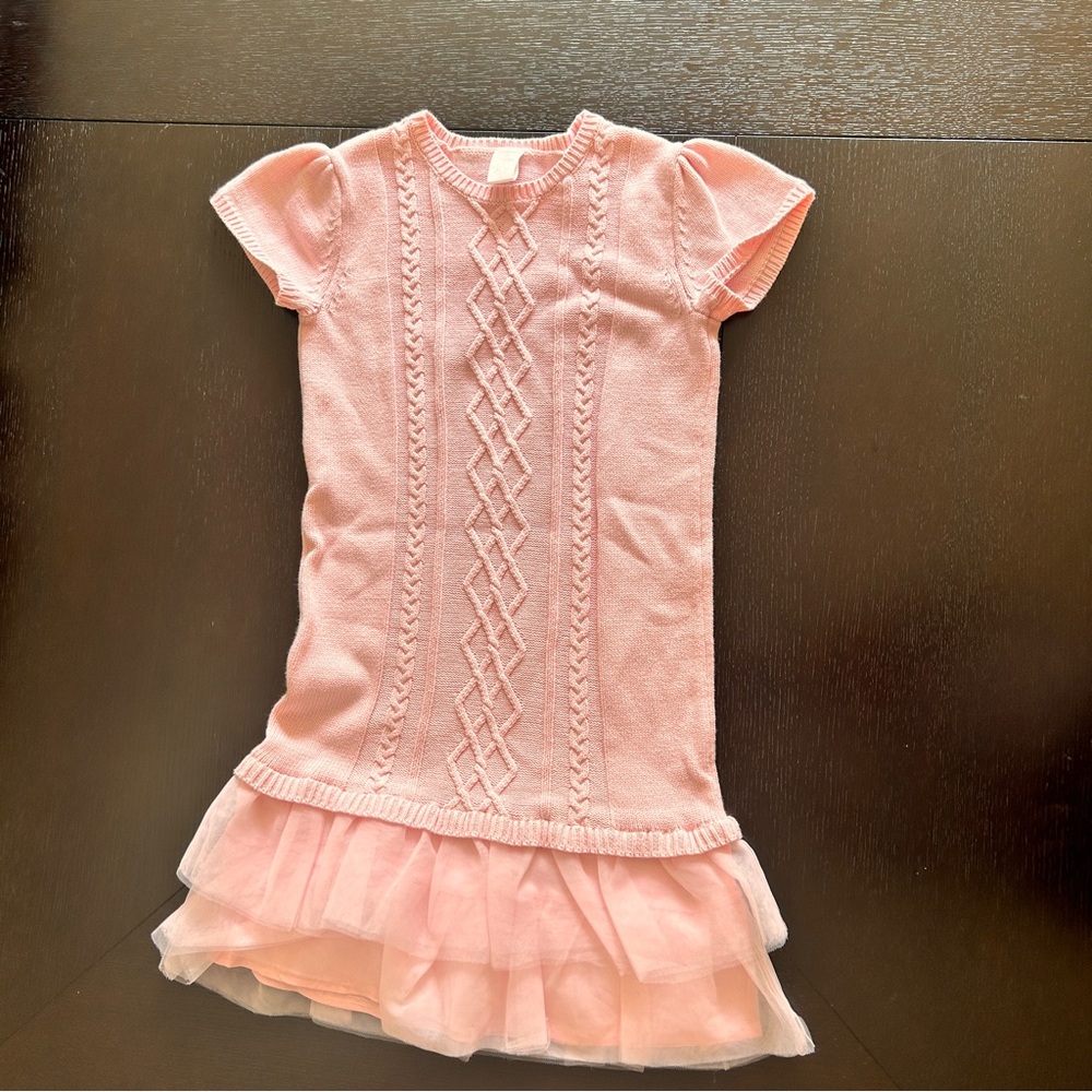 Pink Gymboree sweater dress